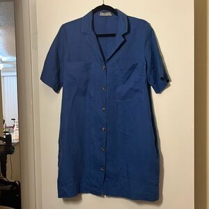 Everlane The Linen Workwear Dress